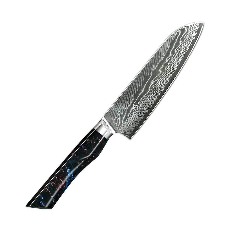 73 layers Damascus Steel AUS10 Chef Knife Set