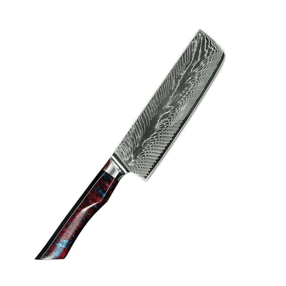 73 layers Damascus Steel AUS10 Chef Knife Set