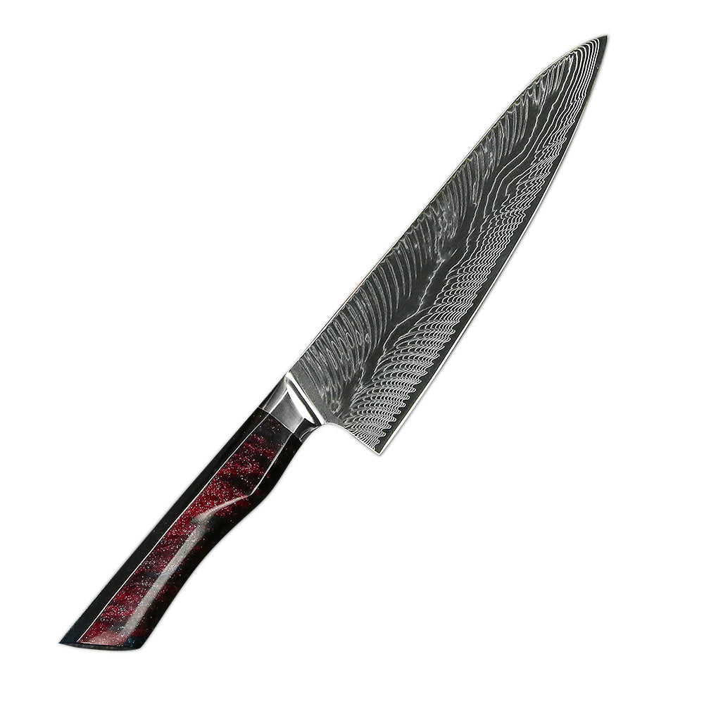 73 layers Damascus Steel AUS10 Chef Knife Set